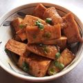 キャトルドッグ's cooksnap of when they made 厚揚げの甘辛煮.