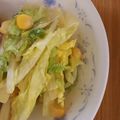 まーやん☆☆'s cooksnap of when they made 超簡単に！カレー風味の白菜のサラダ.