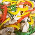 ミマックマ's cooksnap of when they made 鶏もも肉とパプリカのオイスターソース炒め.