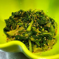 ろんちゃちゃ's cooksnap of when they made 菜の花からし和え.