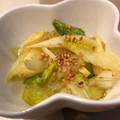 ☆みえぽんぽこりん☆'s cooksnap of when they made お箸が止まらない♡セロリのゆず胡椒ナムル.