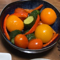 永野ファームの娘's cooksnap of when they made トマトときゅうりのマリネ.