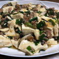 クック8J0LFQ☆'s cooksnap of when they made 豆腐・ニラ・ミンチのとろとろ炒め♪.