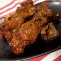 ユファ。's cooksnap of when they made ＊手羽元の甘辛煮＠圧力鍋＊.