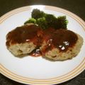 サカジイ's cooksnap of when they made 簡単にジューシーハンバーグ♪.
