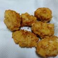 vegipark's cooksnap of when they made ★簡単美味しい！高野豆腐入りナゲット★.