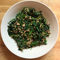 sakiko31's cooksnap of when they made ☆ほうれん草の肉味噌和え☆.