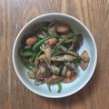 わんろっく's cooksnap of when they made ウインナーとピーマン、玉ねぎのマヨカレー.