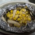 ころりn's cooksnap of when they made トースターで♪きのこのバターホイル焼き.