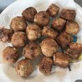 Yokchina's cooksnap of when they made 高野豆腐でなんちゃって唐揚げ♪.