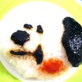 キャシーキャサリン's cooksnap of when they made ごはんですよー　スヌーピーキャラ弁.