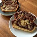 みるねぇ★'s cooksnap of when they made バナナ＆ココア☆マーブルパウンドケーキ.