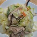 M130018's cooksnap of when they made 鶏肉とキャベツのレモン醤油炒め.