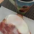 ﾌﾞﾚﾝﾀﾞ's cooksnap of when they made 目玉焼きトースト☆スペイン市民戦争時風？.