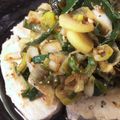 ♡らいおん♡'s cooksnap of when they made 簡単ネギまみれマグロステーキ.