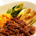 yewkiny's cooksnap of when they made 牛肉と長ねぎと卵のすき炒め.