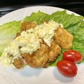 Machiyuri's cooksnap of when they made みんな大好き♪チキン南蛮.
