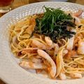 Jinko15's cooksnap of when they made 大人気♡たらこといかの簡単和風パスタ.