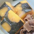 ＊ｈａｎａｃａｆｅ＊'s cooksnap of when they made 豚とカボチャの甘辛煮.