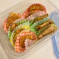 食べポジ's cooksnap of when they made 弁当おかず☆ささみのオイマヨ焼き.