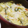 あんころぴ｡・:＋°'s cooksnap of when they made ❀超簡単・白菜と豚の重ね蒸し❀.