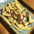 ☆こまっと☆'s cooksnap of when they made サツマイモの揚げ焼き.