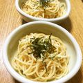 ☆こまっと☆'s cooksnap of when they made 皿一つで出来る！たらこスパゲッティ.