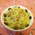 龍青空ママ's cooksnap of when they made 減塩・冷え対策 鯖缶とキャベツ酢生姜蒸し.