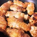 クックIN6P48☆'s cooksnap of when they made 車麩で♫もちふわ肉巻き.