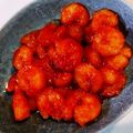 87girl's cooksnap of when they made 海老ケチャ レモン風味 お弁当に.