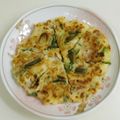 mami99's cooksnap of when they made ニラお好み焼き.