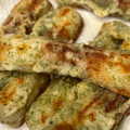 あいちん８３'s cooksnap of when they made ☆油がはねない～ちくわの磯辺あげ～☆.