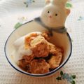 umi☆neco's cooksnap of when they made 豆腐とバナナで簡単和風ジェラート。.