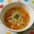 moruchama's cooksnap of when they made 【ダイエット】トマトと大豆のスープ.