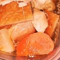 クックXDHTG2☆'s cooksnap of when they made さつま揚げと鶏肉の煮物.