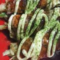 ゆゆっちゃ's cooksnap of when they made 塩揉みキャベツでお好み焼き風肉巻き.