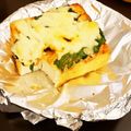かおぽんぽこりん's cooksnap of when they made 厚揚げのコチュマヨ大葉チーズ焼き.