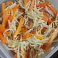 もりのりころ's cooksnap of when they made もやしと色とりどりの酢の物☆.