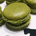 kagekatsun's cooksnap of when they made 簡単♪抹茶太っちょマカロン.