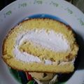 えぷろんにゃんこ's cooksnap of when they made はちみつのシンプルロールケーキ.