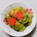 ＊れいぴん＊'s cooksnap of when they made お餅とベーコンのロールレタス♬.