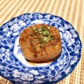 こぐま☆'s cooksnap of when they made ✿お好み焼き風~甘辛大根ステーキ✿.
