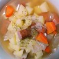 友芽芭's cooksnap of when they made ポトフ？コンソメスープ？.