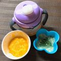 sAix59's cooksnap of when they made 離乳食初期〜☆かぼちゃと人参のお粥☆.