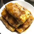 rerechan★'s cooksnap of when they made お腹いっぱい！豆腐の肉巻き.