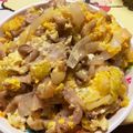 栗実成マインド's cooksnap of when they made ヘルシー！豚肉とたっぷり野菜の他人丼.