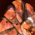 ノースのんのん's cooksnap of when they made 炊飯器で作るよ ローストビーフ メモ.