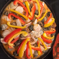 htamiya415's cooksnap of when they made 魚介のパエリア.