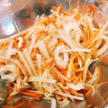 ☆★ケイト★☆'s cooksnap of when they made 大根と人参のぽん酢和え.