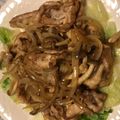 puririnrin's cooksnap of when they made タモリ流しょうが焼き.